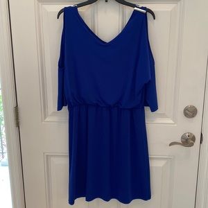 Blue dress